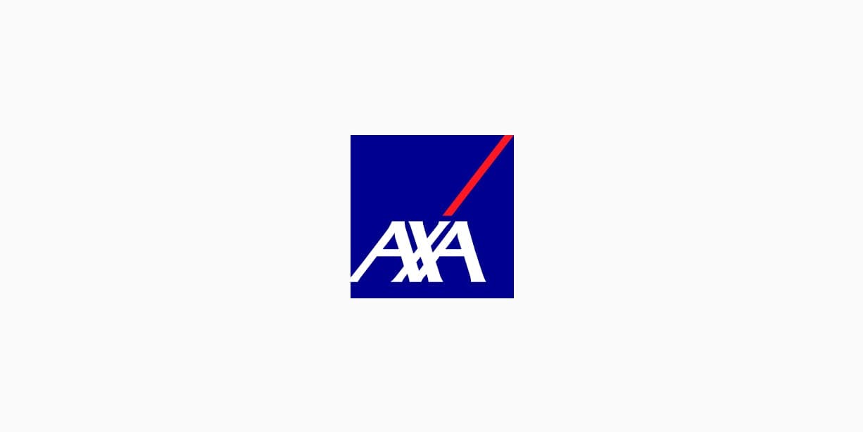 Logo de AXA, aseguradora con la que trabajamos
